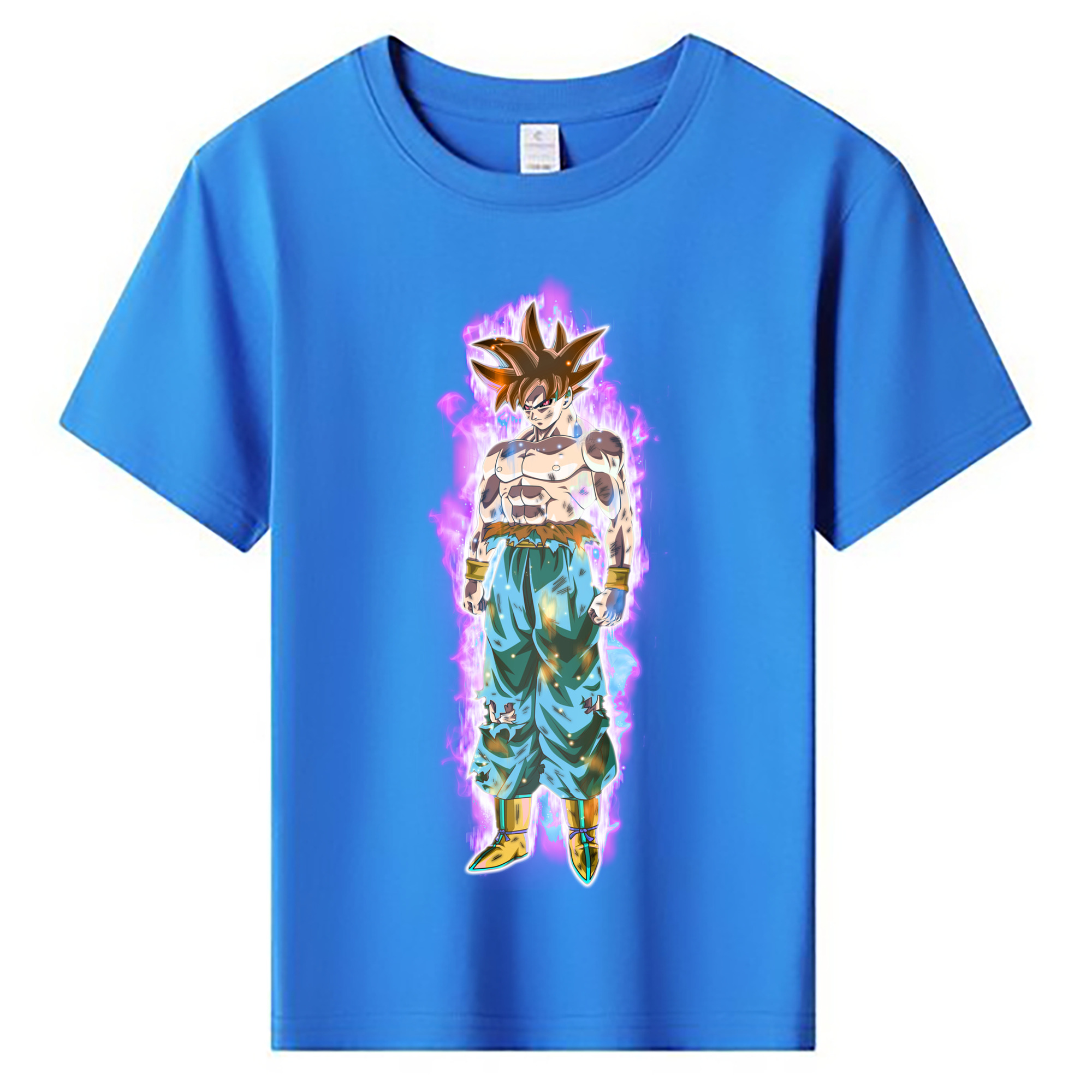 （画像用） ドラゴンボール 孫悟空（そん ごくう）Son Goku カカロット DRAGON BALL Kakarotto 綿100％キッズTシャツ（フロントプリント）